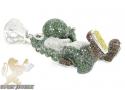 Yoshi 10k white gold diamond pendant 8.00ct