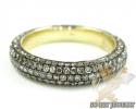 14k yellow gold champagne diamond wedding band 1.75ct