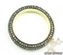 14k yellow gold champagne diamond wedding band 1.75ct