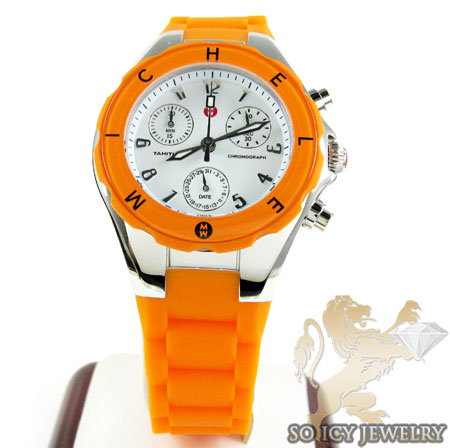 Tahitian jelly bean large stainless steel burnt orange 