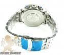 Mens joe rodeo white stainless steel apollo diamond watch 1.70ct