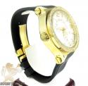 Mens joe rodeo yellow stainless steel phantom diamond watch 2.25ct