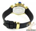 Mens joe rodeo yellow stainless steel phantom diamond watch 2.25ct