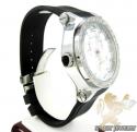 Mens joe rodeo white stainless steel phantom diamond watch 2.25ct