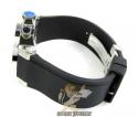 Mens joe rodeo white stainless steel phantom diamond watch 2.25ct