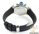Mens joe rodeo white stainless steel phantom diamond watch 2.25ct