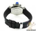 Mens joe rodeo white stainless steel phantom diamond watch 2.25ct
