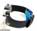 Mens joe rodeo white stainless steel master diamond watch 2.20ct