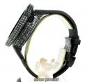 Mens full diamond case & bezel igucci digital watch 14.00ct