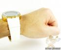Mens canary diamond igucci digital grammy edition watch 2.00ct