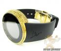 Mens full diamond case igucci digital grammy edition watch 5.00ct