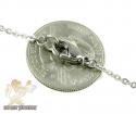 Mens baraka 18k rose gold & white stainless steel gear box grand prix pendant