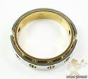 Mens baraka 18k white & rose gold ring