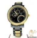 White diamond techno com by kc black ceramic watch 3.00ct