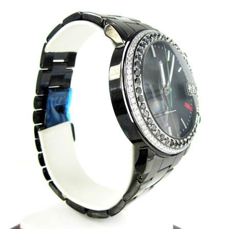 Diamond gucci g watch black stainless steel 3.75 ct - Image 3