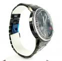 Diamond gucci g watch black stainless steel 3.75 ct