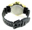 Mens white cz dw-6900 yellow stainless steel g-shock watch 5.00ct