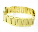 Ladies 14k yellow gold geneve automatic watch 