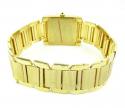 Ladies 14k yellow gold geneve automatic watch 