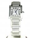 Ladies 14k white gold geneve automatic watch 