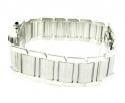 Ladies 14k white gold geneve automatic watch 