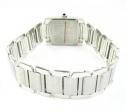 Ladies 14k white gold geneve automatic watch 