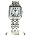 Ladies 14k white gold geneve automatic watch 