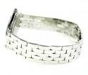 Mens 14k white gold geneve automatic watch 