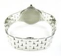 Mens 14k white gold geneve automatic watch 