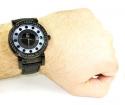 Techno com kc black diamond pearl watch 4.00ct