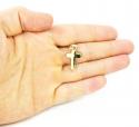 Unisex baraka 18k gold cross