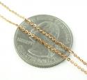 Ladies 14k solid rose gold black diamond hamsa pendant with chain 0.47ct
