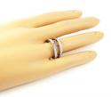 14k white gold diamond semi mount ring set 0.60ct