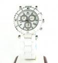 Ladies techno master white ceramic watch