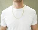 10k yellow gold cuban chain 16-26 inch 5.75mm