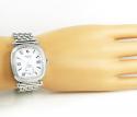 Ladies michele caber isle diamond white stainless steel watch 0.58ct