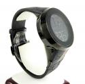 Mens igucci black stainless steel digital watch
