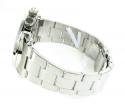 Mens gucci chronograph white stainless steel watch