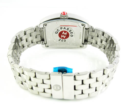 Ladies michele mini urban diamond white stainless steel watch 0.65ct - Image 5