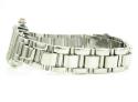 Ladies michele deco mini diamond white stainless steel watch 0.36ct