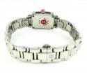 Ladies michele deco mini diamond white stainless steel watch 0.36ct