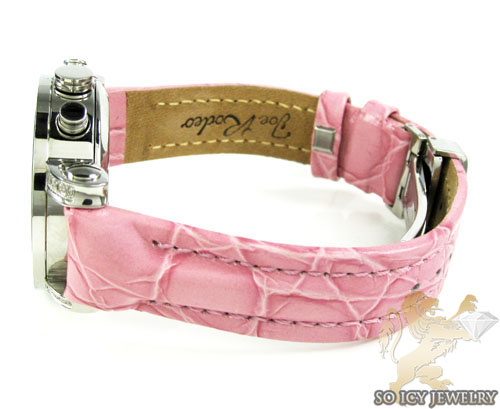 Ladies passion pink joe rodeo diamond watch 0.60ct - Image 3