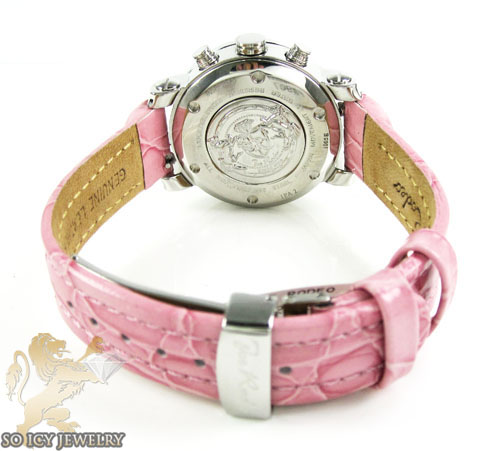 Ladies passion pink joe rodeo diamond watch 0.60ct - Image 4