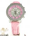 Ladies passion pink joe rodeo diamond watch 0.60ct
