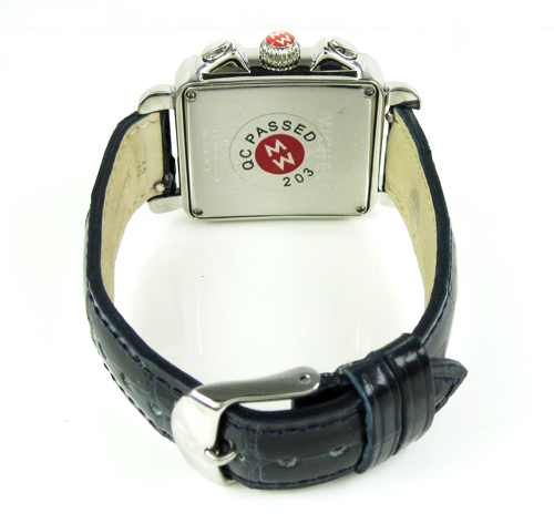 Ladies michele deco date diamond white stainless steel watch 0.60ct - Image 5