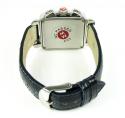 Ladies michele deco date diamond white stainless steel watch 0.60ct