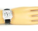 Ladies michele deco date diamond white stainless steel watch 0.60ct