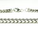 10k white gold solid franco link bracelet 9 inches 4.4mm