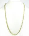 10k yellow gold smooth rope chain 20-30 inch 5mm
