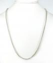 925 white sterling silver snake link chain 30 inch 3.2mm